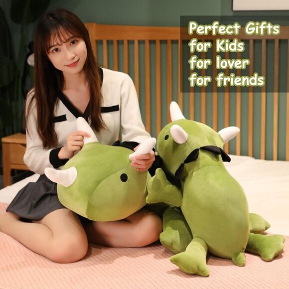 13.8 Inch Weighted Dinosaur Plush Stuffed Animals for Kids - Picture 6 of 6